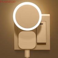 FRANCESCO Plug Sensor Light, Energy-saving Soft Light Night Light, Convenient Round Induction Sensor