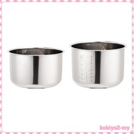 [KokiyaebMY] Rice Cooker Inner Container Stainless Steel Round Cookware Practical Inner Pot