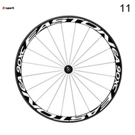 X-Sport 2Pcs EA Wheel Set Stickers Mountain Bike Wheel stickers Ring Stickers Bicycle Wheel Rim Decals Sticker