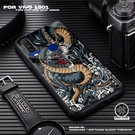 VIVO 1901 Case - Casing Latest 2023 Lordcase [DRAGON] Silicone Luxuryhp - Case VIVO 1901hp - Casing 