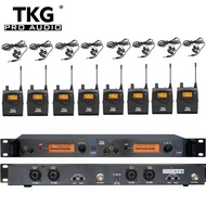 TKG In-Ear Monitoring System IEM SR2050 Professional UHF Wireless 8 Receivers in ear monitor wireles