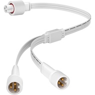 Lampu Luar Kekal Kabel Sambungan Berbentuk Y, Dinilai IP68 untuk Go-vee H705A H705B H705C H706A H706