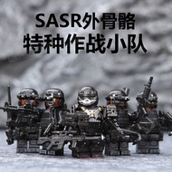 Đồ Chơi Khối Xây Dựng Exoskeleton SASR Military Series Bộ Đồ Chơi Xây Dựng Delta Force Cho Bé Trai V
