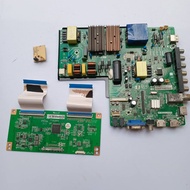 ICT-5009 ISONIC 50" TV MAIN BOARD, T-CON,RIBBON CARD AND POWER BUTTON