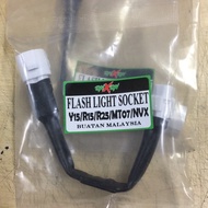 Y15ZR/R15/R25/MT07 FLASH LIGHT SOCKET BRAKE LIGHT SOCKET