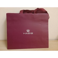 Paper Bag Habib Jewels SK Lukfook Jewelry Bracelet Pendant Earring Charm Necklace Boxes