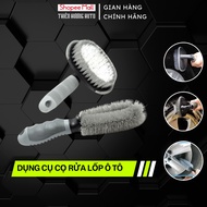 Multi-purpose Specialized Rim Brush - Car and Motorcycle Tires - Rim Cleaning Brush Set, Car Tire Cl