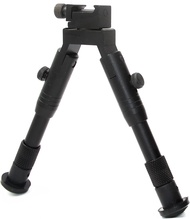 Bipod for Pica-tinny Rail Foldable Swivel Adjustable Low-Profile 3Inches Bipod without Swivel-Stud A