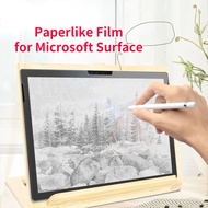 2pcs/set Paperlike Screen Protector Microsoft Surface Film Matte Anti-glare Anti-fingerprint For Surface Pro 4/5/6/7/8 Go 2/3 Laptop Surface Book 1/2 10 Inch 13'' 13.5'' 12.3'' 10.