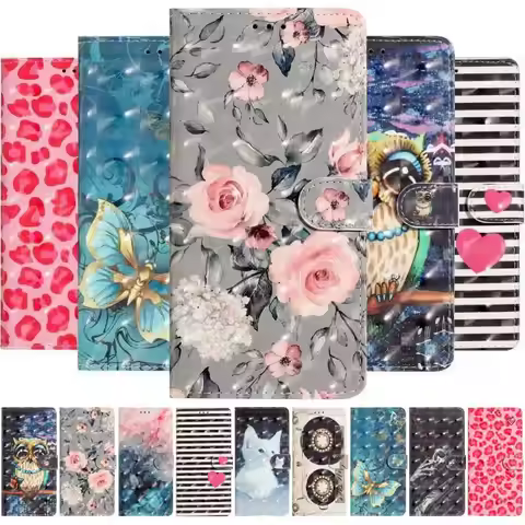 Cute Owl Cat Print Case For OPPO A58X A74 A76 A77 A77S A78 A80 A93 A94 A96 A98 F31 F21 Pro K12X 5G C
