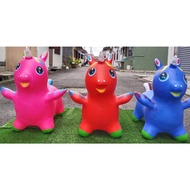 KIDS INFLATABLE TOYS RUBBER JUMPING UNICORN INDOOR TOYS