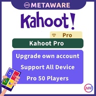 Kahoot Pro 50 players Play & Create Quizzes (iOS Android Window MacBook)