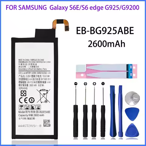 High capacity battery For Samsung Galaxy S6 Edge/Plus S7 Edge S8 Plus+ S9PIUS S10 S10E S10 Plus 15 P