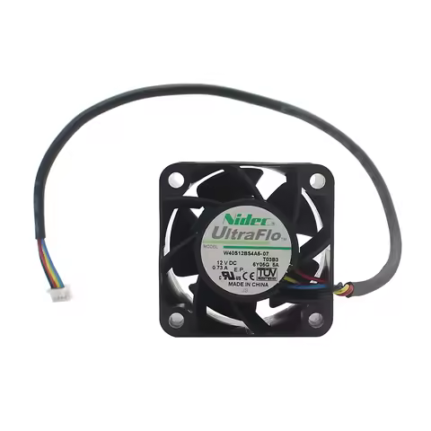 Original Nidec W40S12BS4A5-07 DC 12V 0.73A 4CM server Ball Bearing Cooling Fan Cool Fan