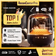 Speaker Bluetooth LP90 Tanpa Wayar Rekaan Kubah 360 Darjah Bunyi Hebat Gaya Seiras Harman Kardon
