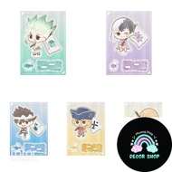 (8cm) Standee model DR.STONE ver HOLDING THE FLAG Dr. stone statue acrylic standee anime mica chibi 