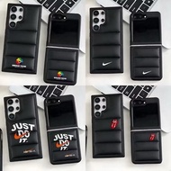 Samsung Puff Black Murakami Brand Nike Just Do It Case For Samsung ZFlip 3 4 5 6 7 8 ZFold 8 Wide Ul