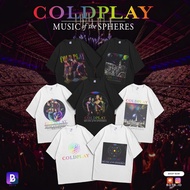 BDTS.ID Tshirt Coldplay Music Of The Spheres Tshirt Oversize Coldplay World Tour Bootleg Vintage