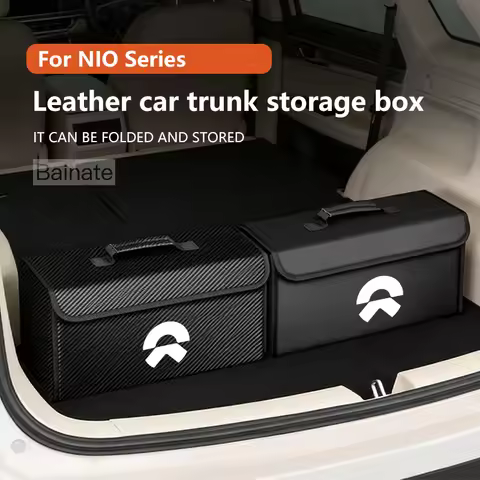 Car Trunk Storage Box Fit For NIO ET5 ES6 EC6 ES8 EC7 ET9 ET7 ES7, Large capacity Foldable Stowing T