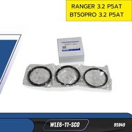 แหวนลูกสูบ RANGER T6 3.2L P5AT SIZE STD OEM 1ชุด5สูบ*95949