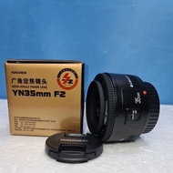Yongnuo YN35mm F2 (+52mm filter)Wide Angle Lens for CANON