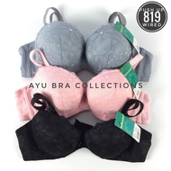 Ready Stock Malaysia Bra push up wired span tebal (819)