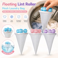 Reusable Cartoon Lint Trap - Floating Mesh Filter Net for Capturing Clothes Debris