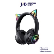 BLUETOOTH HEADSET (หูฟังบลูทูธ) ONIKUMA B90 RGB CAT EDITION (BLACK)