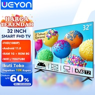 WEYON Smart TV Sakura 32 inch TV Smart Led 32/43/50/55 inch TV Android 32/43/50/55 inch Digital Murah Promo FHD Ready Televisi led murah
