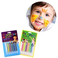 Body Face Painting Crayon 6 Colors Paint Sticks Kit for Halloween Party Kids