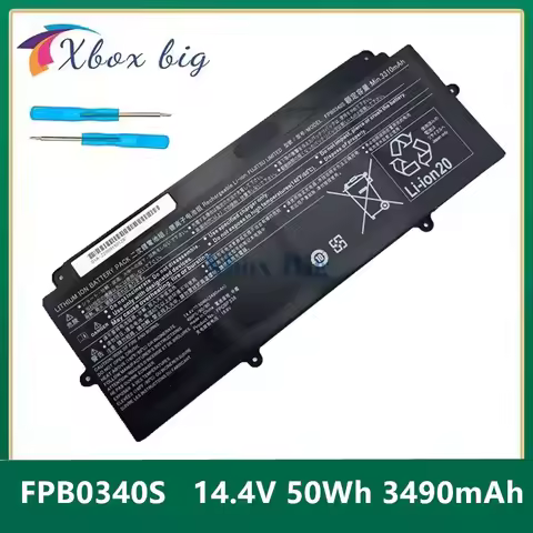 14.4V 50WH 3310mAh FPB0340S Laptop Battery For Fujitsu FPCBP536 LifeBook U937 U938 U939 U939X CP7376