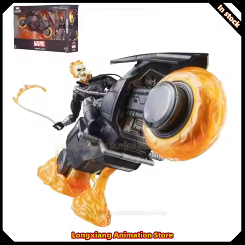 24-hour Shipment DomesticKO85th Anniversary Series Ghost Rider and Motorcycle 6-inch Legends Moving 