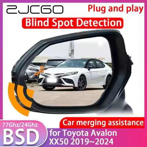 ZJCGO for Toyota Avalon XX50 2019-2024 Blind Spot Detection Car BSD BSA BSM System Driving Warning R