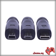 AMOONA Versatile Female to Male Adapter Multifunctional DC5521 to Type-C Mini Micro USB
