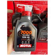 Motul 7000 10w40 lubricant oil for motorbikes (genuine)