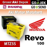 Aki Honda Revo 100 MOTOBATT MTZ5S|kering motor u/ GS Yuasa