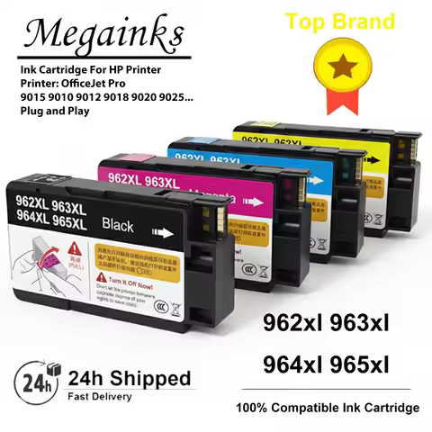 For HP 962xl 963xl 964xl 965xl Ink Cartridges for HP 9010 9012 9013 9014 9015 9016 9017 9018 9019 90