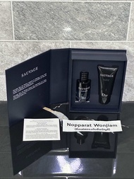 (New/แท้💯) Dior Sauvage Gift Set🎁 น้ำหอมและเจลอาบน้ำ Dior Sauvage Edp ของขวัญผู้ชาย หอมทะลุกล่อง 🖤Li