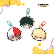 Boku No Hero Academia Chibi Acrylic Keychain | Midoriya Todoroki Bakugo