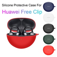 Silicone Earphone Case For Huawei FreeClip Headphone Cover Shockproof Anti-scratch Protective Access
