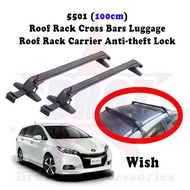 5501 (100cm) Car Roof Rack Roof Carrier Box Anti-theft Lock/ Cross Bar Roof Bar Rak Bumbung Rak Bagasi Kereta - WISH
