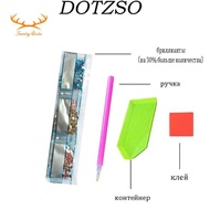 [Redpowderyan.] " Beach Moonlight" 30 X 40 cm Full Layout Wall Decor 30X40cm Without Frame