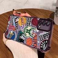 HP Phone Case for OPPO A74 A95 F19 F19s Case Trend Sports Case airbag Thin Silicone Case Softcase Co