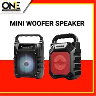 Bletooth Speaker | Mini Woofer Speaker | Speaker With Led Light | Bluetooth Bass Speaker | Wireless 
