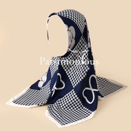 Aibins  Polyester Turban Square Scarf Muslim Lady Turban Fashion WJ1003