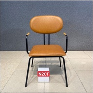 Tundo N2CT dining room chair with iron legs 53 x 53 x 88 cm