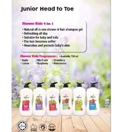 Junior Shower Kids Head to Toe 4 in 1 750ml Felora
