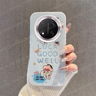 เคส Honor X9C X9B X9A 5G เคส Honor 200 เคส Honor 200 Pro เคสมือถือลายการ์ตูนชินจัง เคสแข็งกันกระแทก