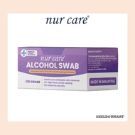 [EXP: 04/2027] NUR CARE ALCOHOL PAD/ ALCOHOL SWAB 70% ISOPROPYL ALCOHOL 100's