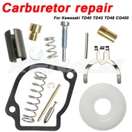 ชุดซ่อมคาร์บูเรเตอร์ คาบู คาร์บู เครื่องตัดหญ้า TD40 ใช้ได้กับยี่ห้อ kawasaki